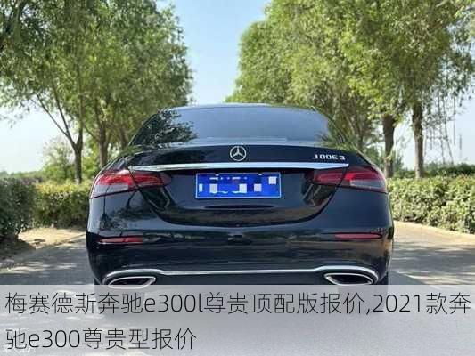 梅赛德斯奔驰e300l尊贵顶配版报价,2021款奔驰e300尊贵型报价