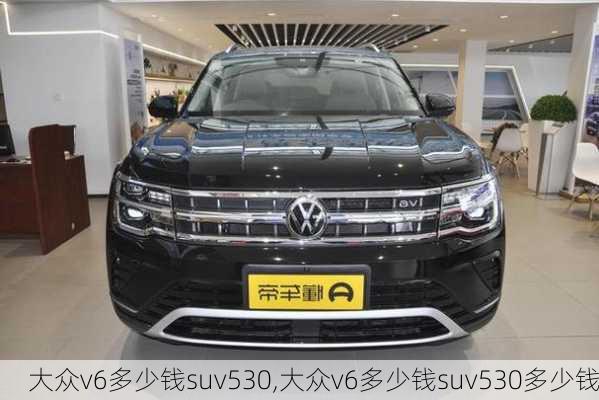 大众v6多少钱suv530,大众v6多少钱suv530多少钱