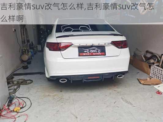 吉利豪情suv改气怎么样,吉利豪情suv改气怎么样啊