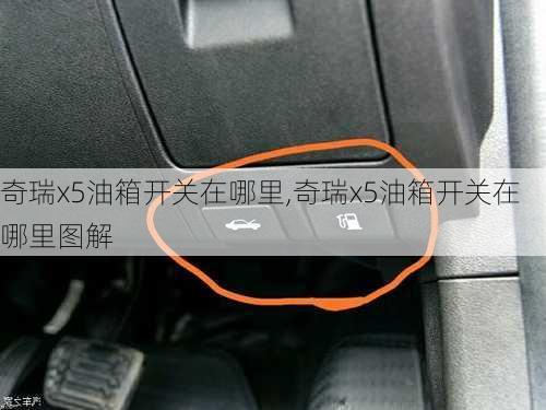 奇瑞x5油箱开关在哪里,奇瑞x5油箱开关在哪里图解