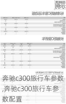 奔驰c300旅行车参数,奔驰c300旅行车参数配置