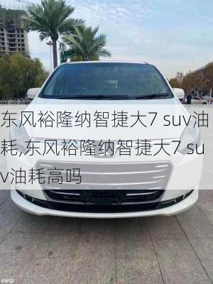 东风裕隆纳智捷大7 suv油耗,东风裕隆纳智捷大7 suv油耗高吗