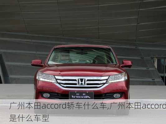 广州本田accord轿车什么车,广州本田accord是什么车型