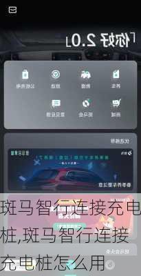 斑马智行连接充电桩,斑马智行连接充电桩怎么用