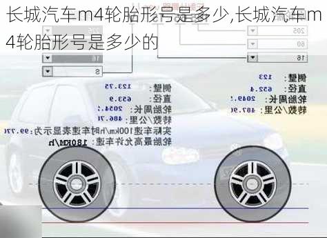 长城汽车m4轮胎形号是多少,长城汽车m4轮胎形号是多少的