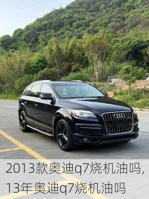 2013款奥迪q7烧机油吗,13年奥迪q7烧机油吗