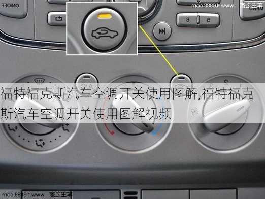 福特福克斯汽车空调开关使用图解,福特福克斯汽车空调开关使用图解视频